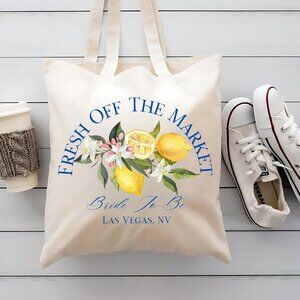 Lemon Fresh Off The Market Tote Bag